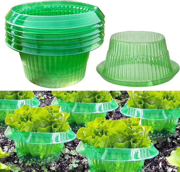 Doniczki ochronne przed ślimakami, kołnierz ślimakowy 20szt doniczek