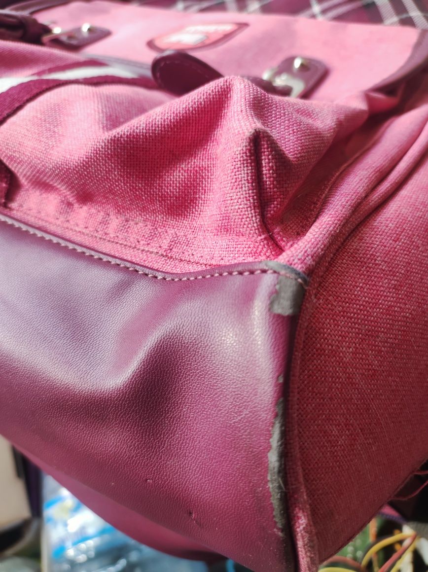 Рюкзак шкільний дитячий рожевий великий