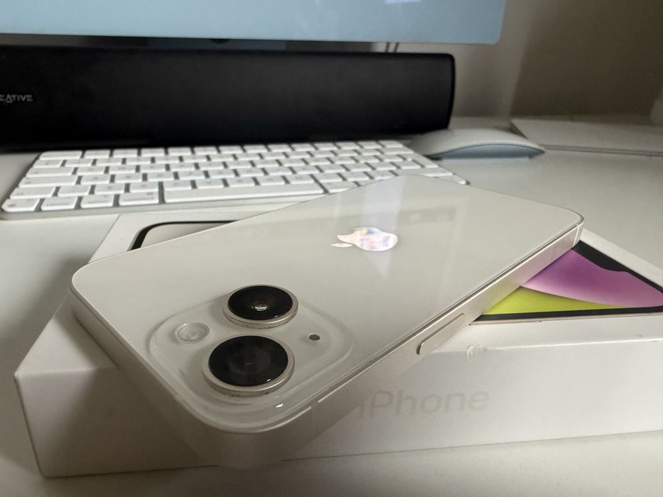iPhone 14 128gb Starlight Jak Nowy Bateria 100%