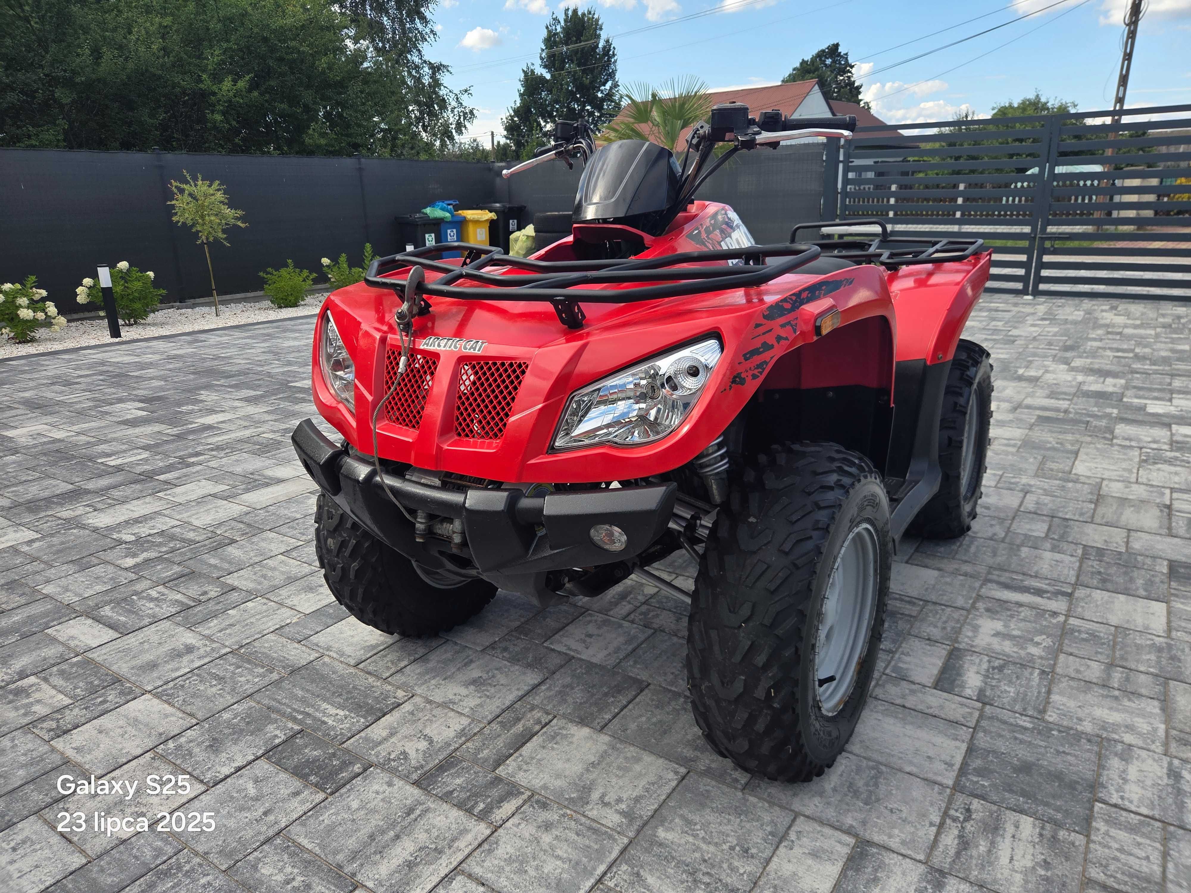 Quad Arctic cat 400 2x4 2012 l7e Francja nowy aku suzuki kymco