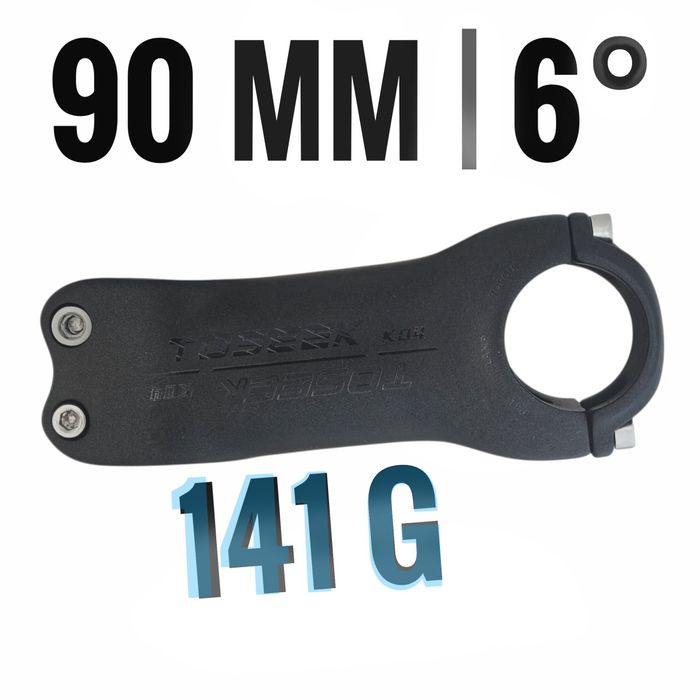 Carbon! TOSEEK mostek 90mm 6st carbonowy rower 90 mm 9 cm gravel