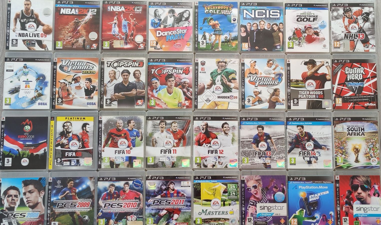 Диски Sony Playstation 3 ліцензія, розпродаж FIFA PES GTA NBA
