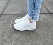 Nowe Air Jordan 4 all white damskie sneakersy retro buty 36-41
