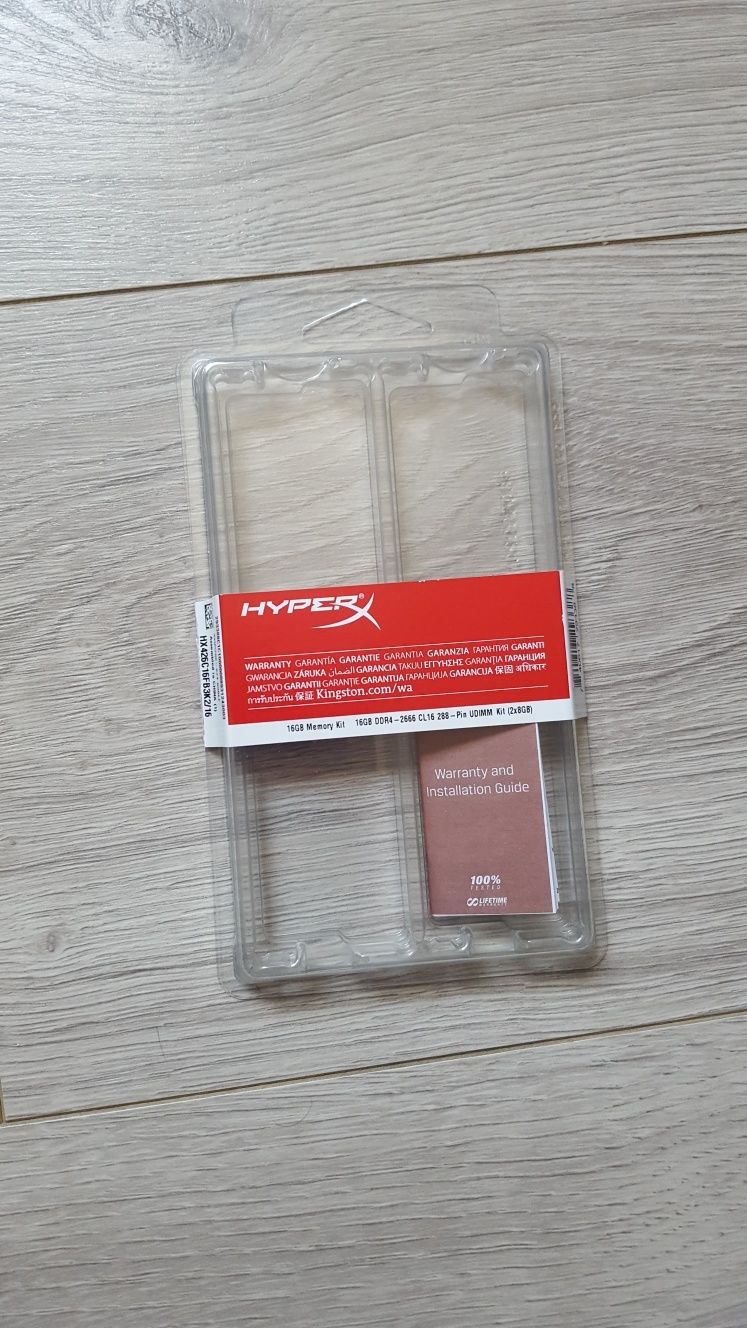 Pamięć RAM HyperX Fury 16GB (2x8GB) 2666MHz CL16