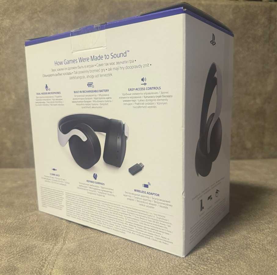 Наушники Sony PlayStation 5 Pulse 3D Wireless Headset White (Open Box)