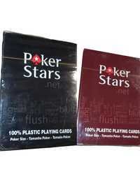 Karty do gry plastikowe 100% , dwie talie poker