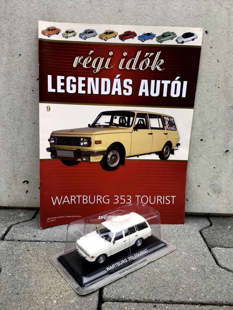 Kolekcjonerski WARTBURG 353 TOURIST #9-auta PRL,model,autka,kolekcja