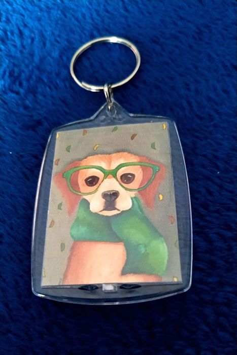 Porta-chaves em acrílico