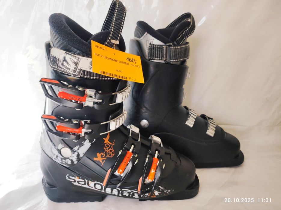 Buty narciarskie Salomon X3 60t r22 junior miękkie wysyłka sklep