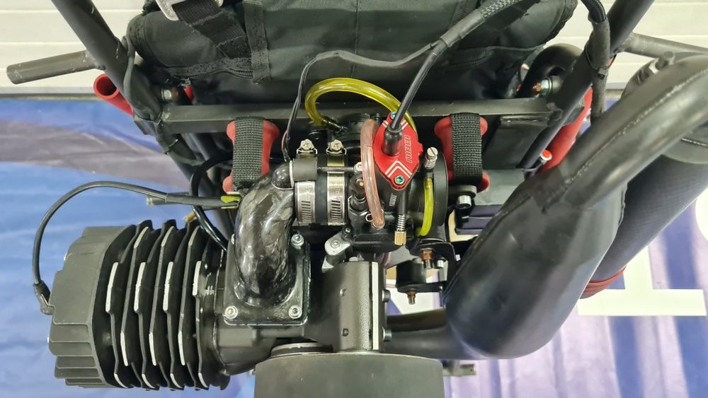 Tornado 280 octagon 190 Revo 200 zestaw Kolano i akcesoria carbon