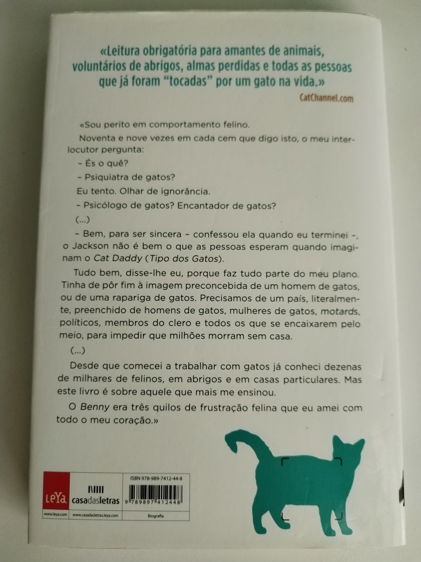 Livro 'Cat Daddy - O Encantador de Gatos'