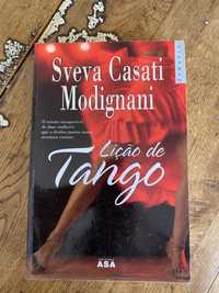 Livro de Steva Casati Modignani - Lição de tango