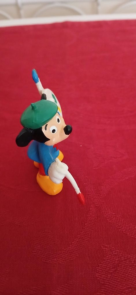 Figura Mickey pintor, antiga