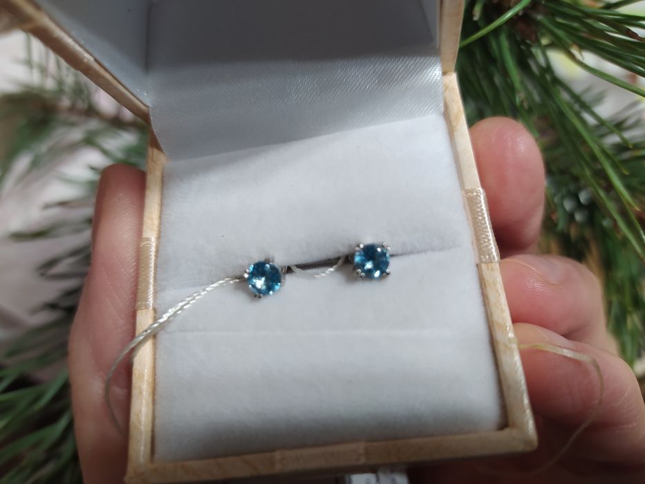 Сережки Срібло 925 проба Золотий вік