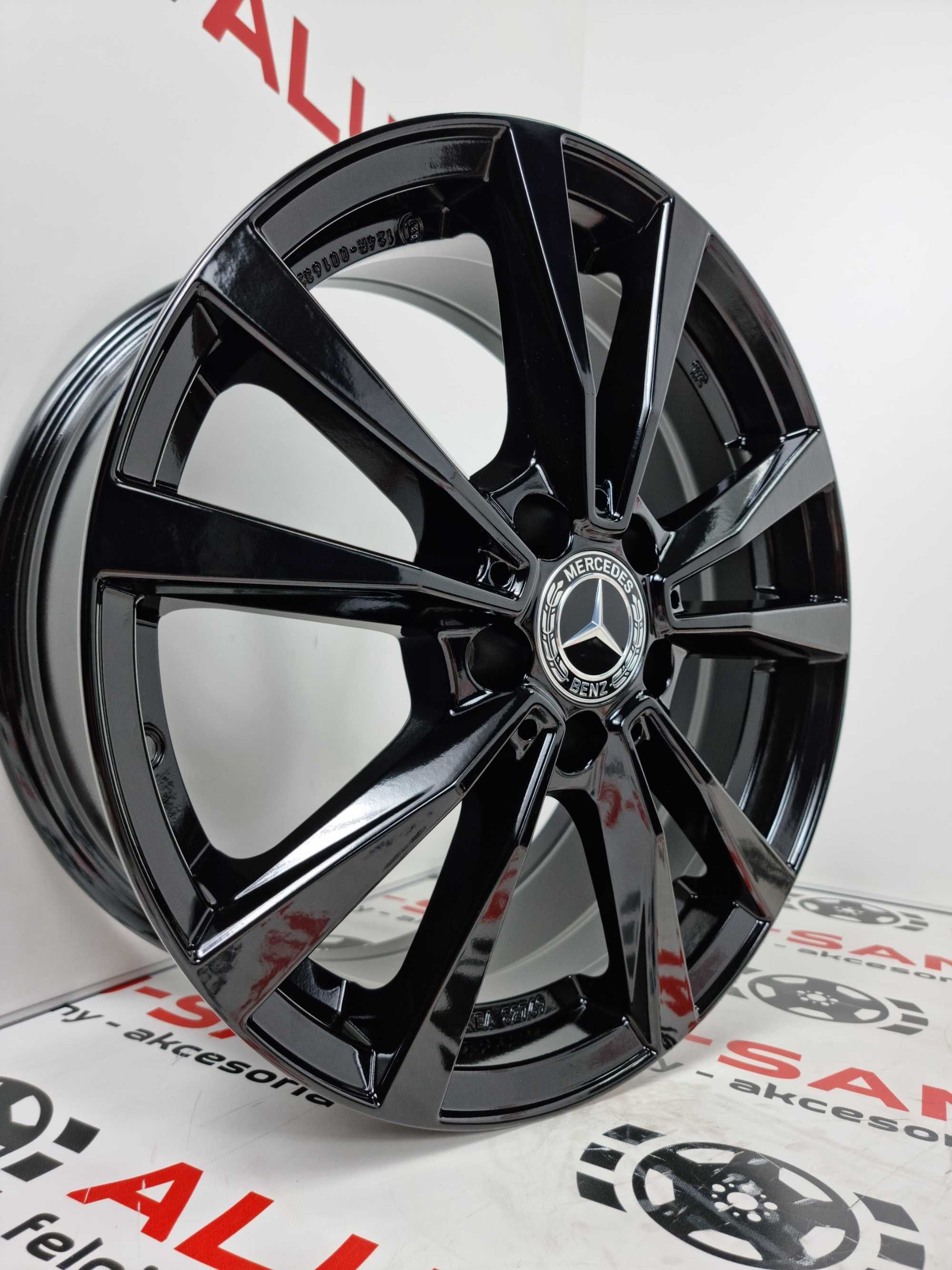 NOWE alufelgi MERCEDES 17" C-Klasa W205 E-Klasa CLA GLC Czarny