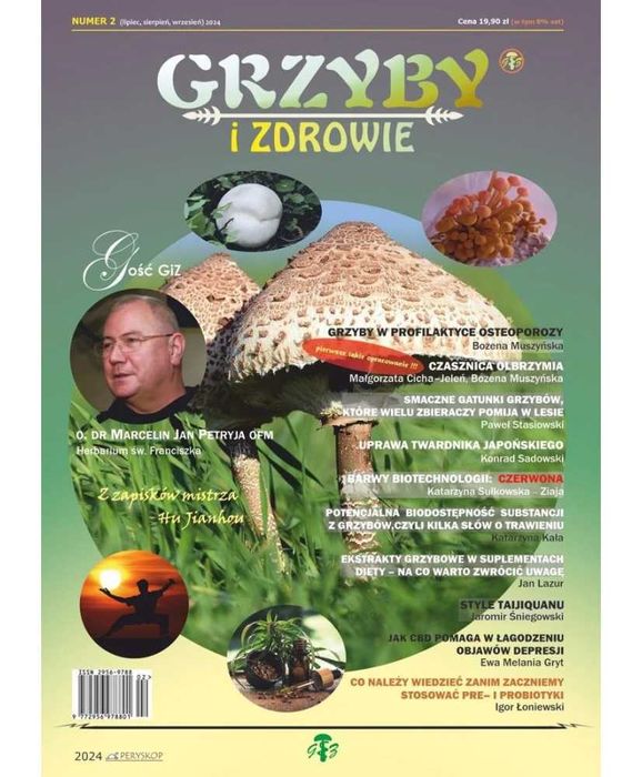 Grzyby i zdrowie Grzyby w diecie i profilaktyce Uprawy grzybów Konopie