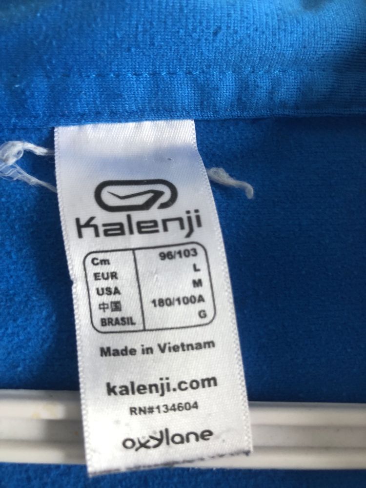 Niebieska bluza sportowa meska kalengi