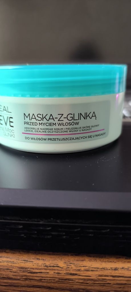 Glinka do przetłuszczającej się skóry głowy
