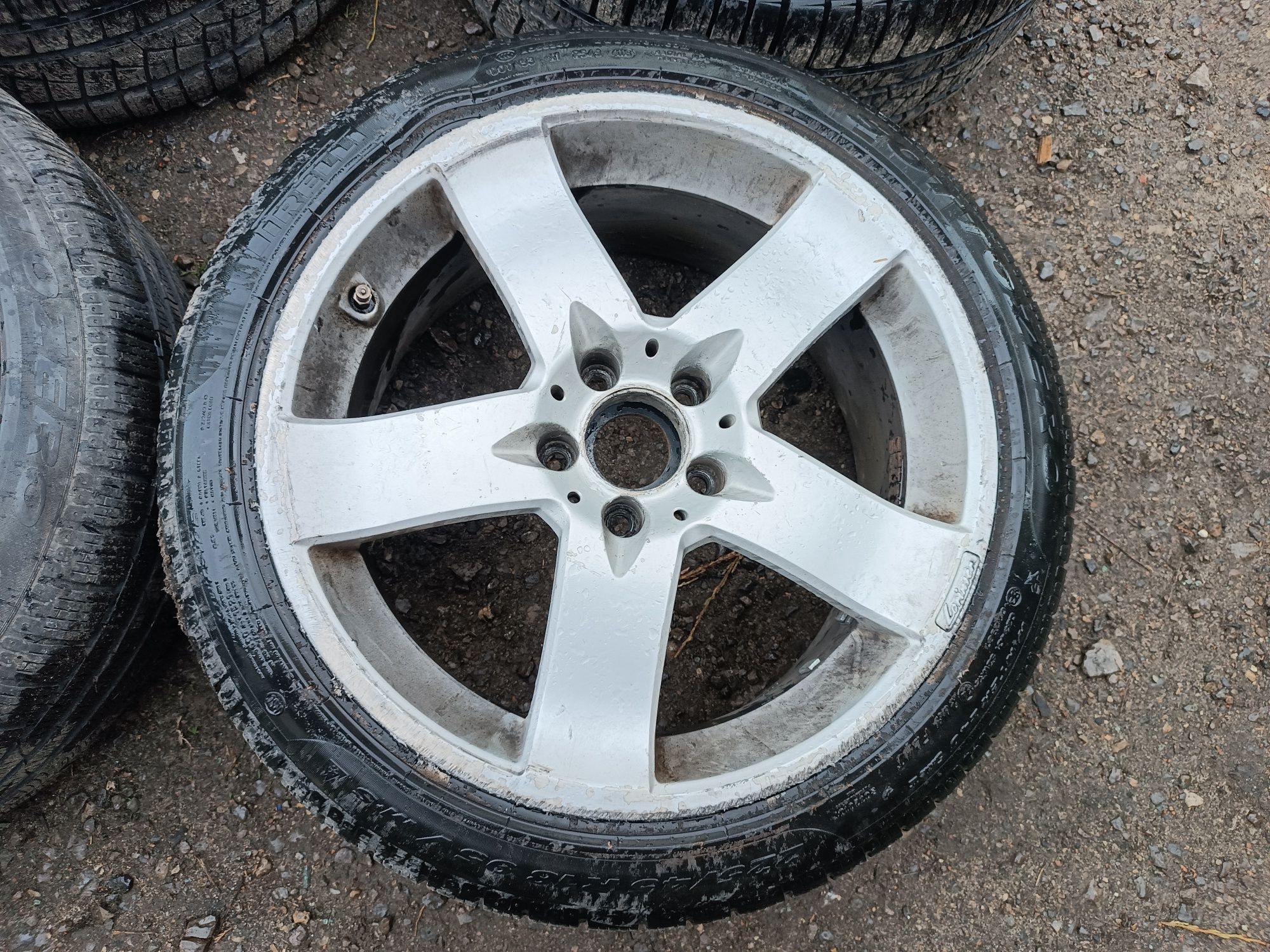 Koła alufelgi audi A6 C5 C6 a4 B7 5x112 VW et38 225/45 r18 opony m+s