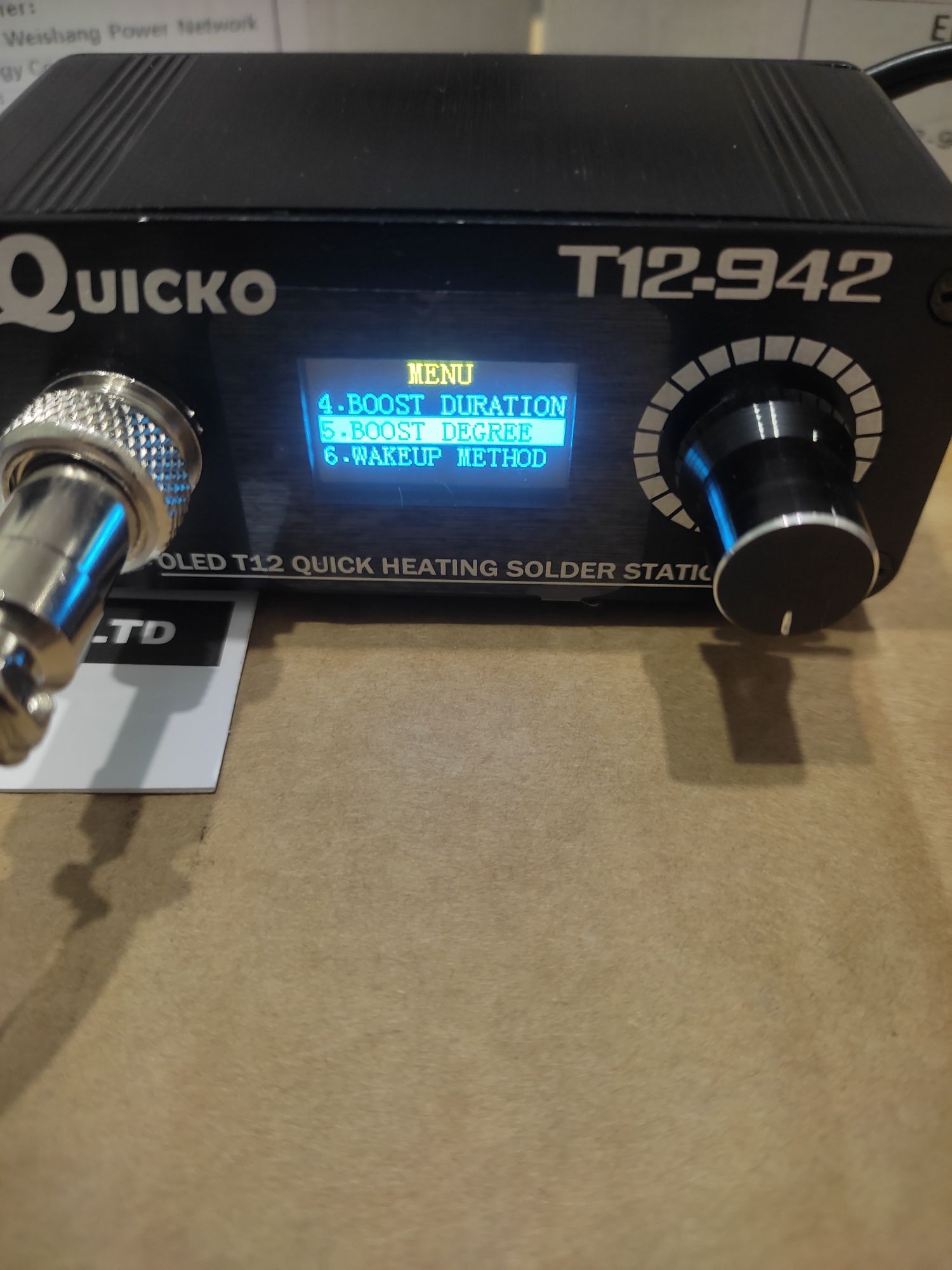 Паяльна станция T12 Quicko v3.8 новая