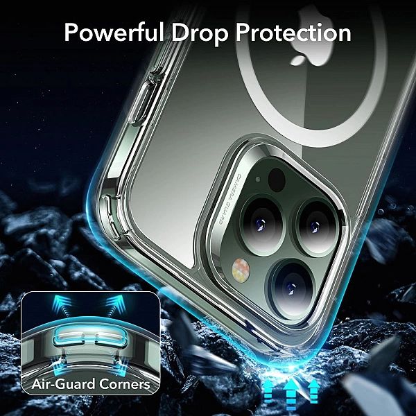 Etui Esr Hybrid Magsafe Iphone 13 Pro Clear