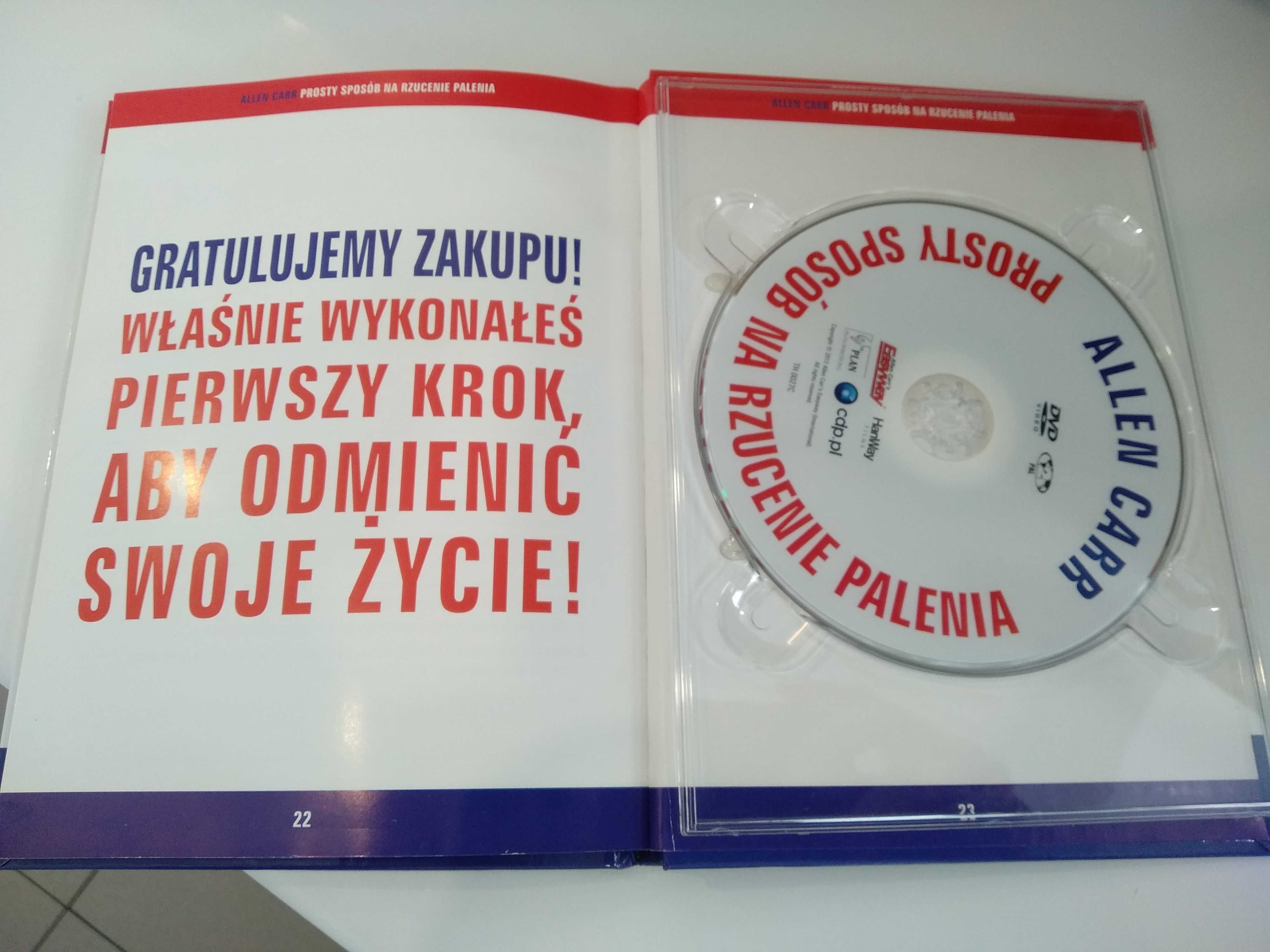 DVD "Prosty sposób na rzucenie palenia" Allen Carr