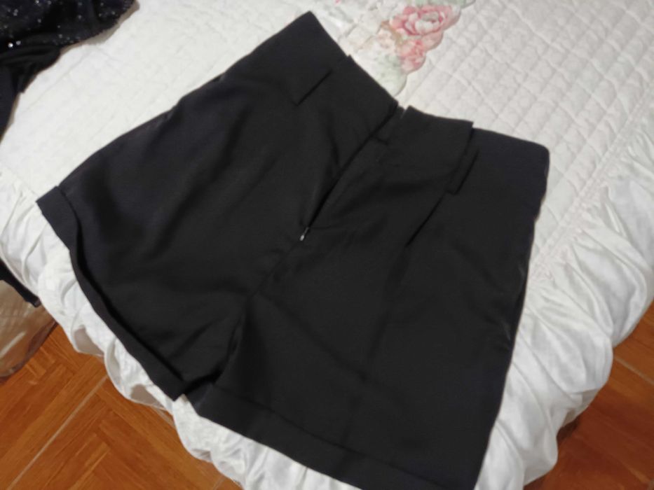 Calção preto curto