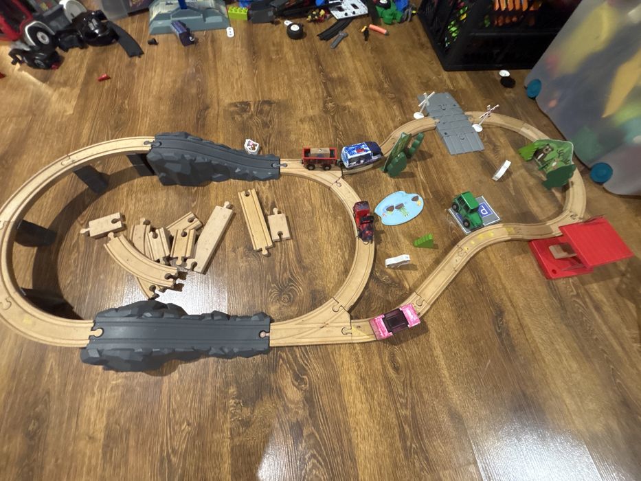 Kolejka torowa plus wagoniki