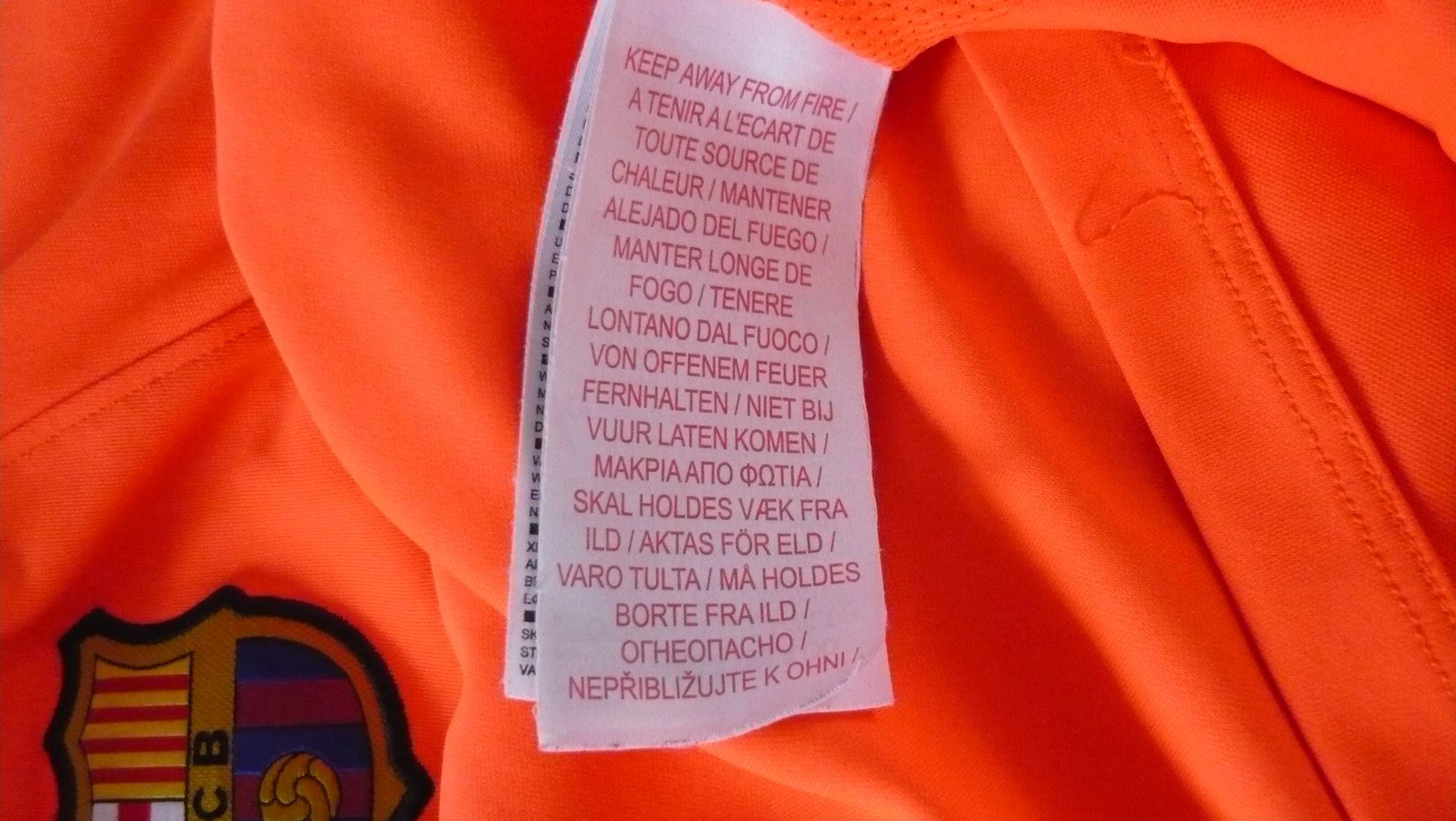 Używana koszulka Barcelony