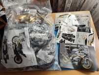 Motocykl BMW M1000RR z klocków do składania 1:5 46cm 1500el. Nowy