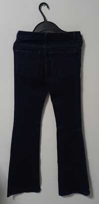 Granatowe spodnie jeansowe jeansy dzwony co'couture denzel rozmiar XS