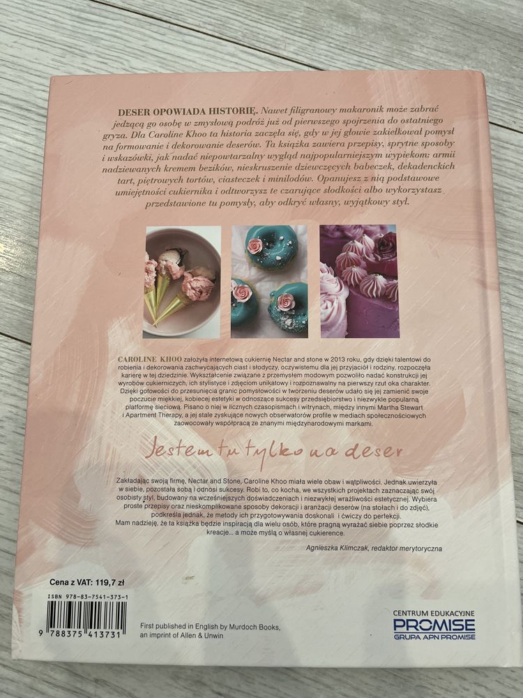 Książka Jestem tu tylko na deser