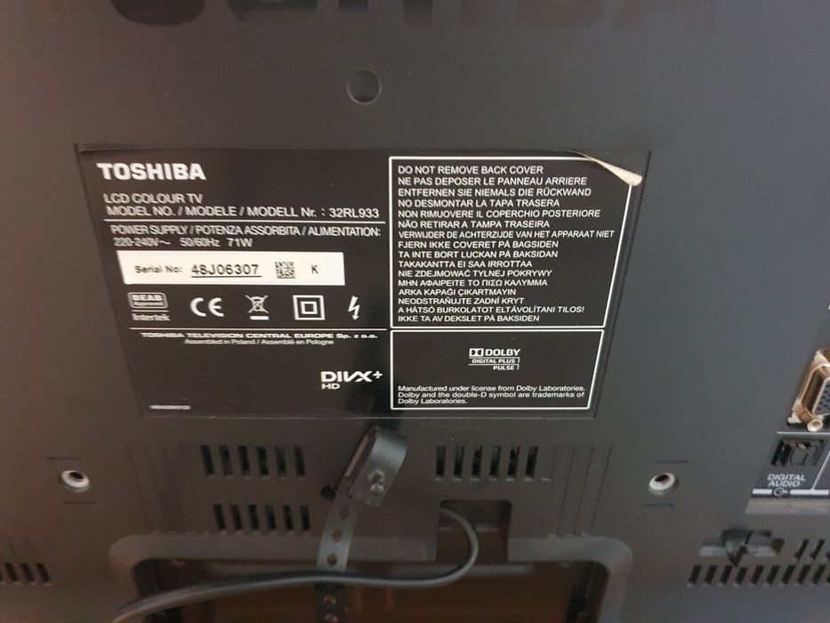 Telewizor toshiba 32 cale model 32RL933