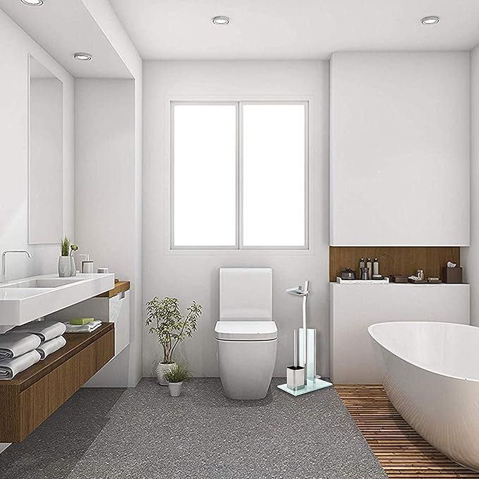 Держатель для туалетной бумаги и подставка для туалетного ёршика