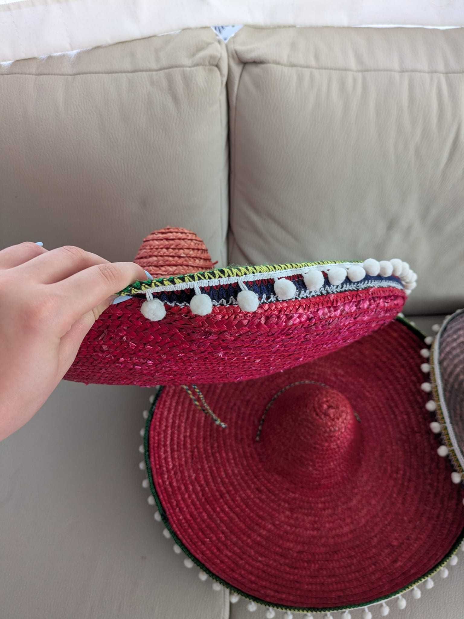 Sombrero Chapéu Mexicano Três Unidades