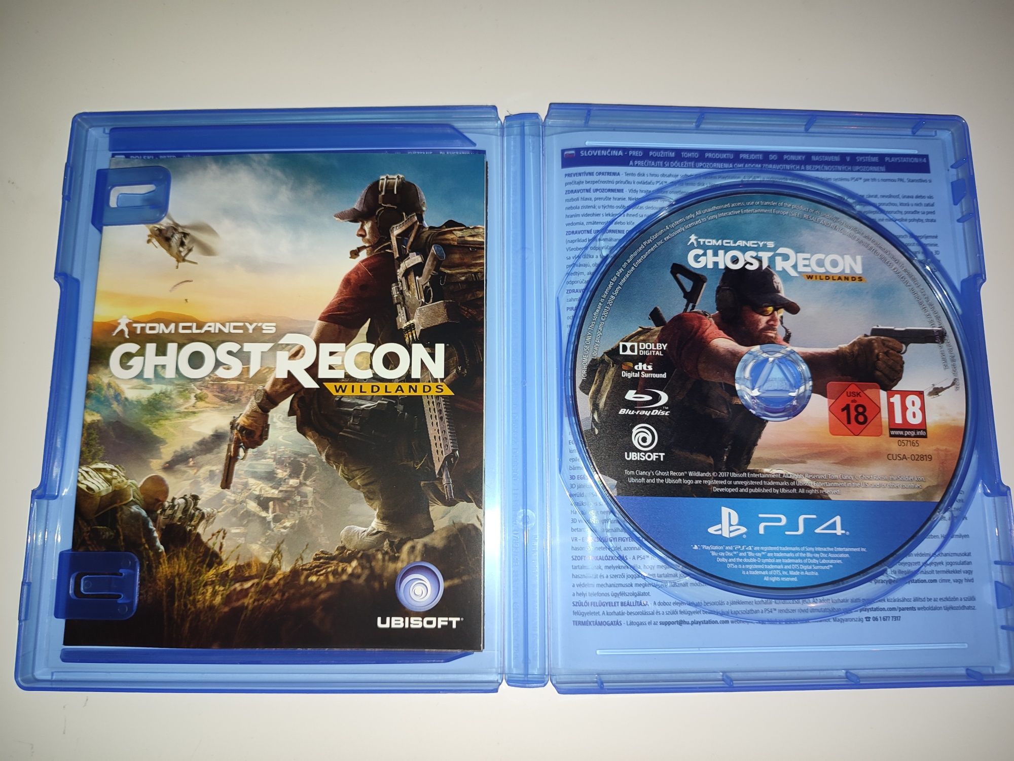 Gra Ps4 Ghost Recon PL gry PlayStation 4 Sniper UFC GTA V Mafia Crash