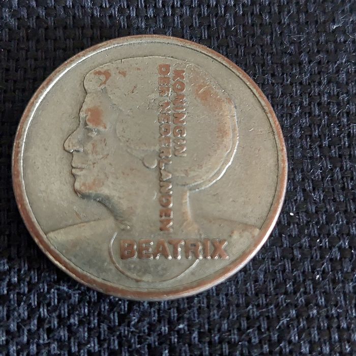 Moeda 10 Gulden Holanda 1996