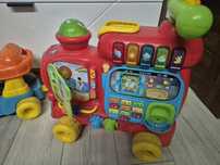 Vtech pociąg ciuchcia jeździk język polski