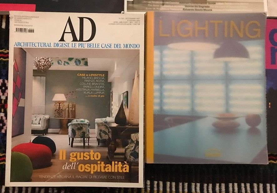 Lote 14 Livros Importados-Arquitectura/interiores/decoração/iluminação