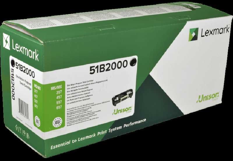 Toner 51b2000 LEXMARK