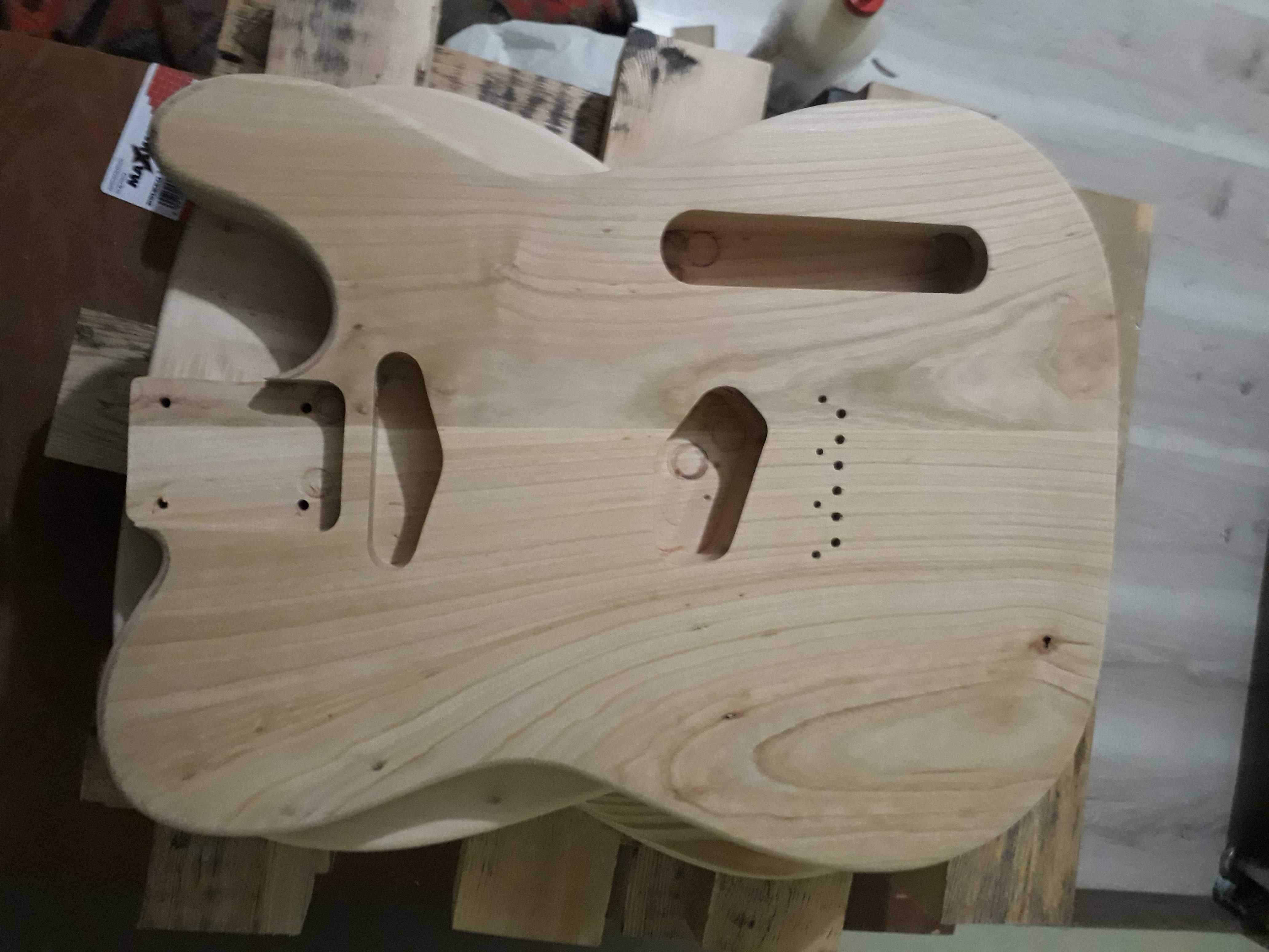 Дека,корпус,Telecaster.