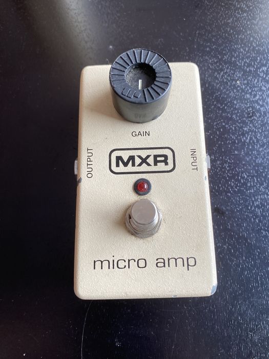 MXR Micro Amp – Clean Boost Transparente e Potente