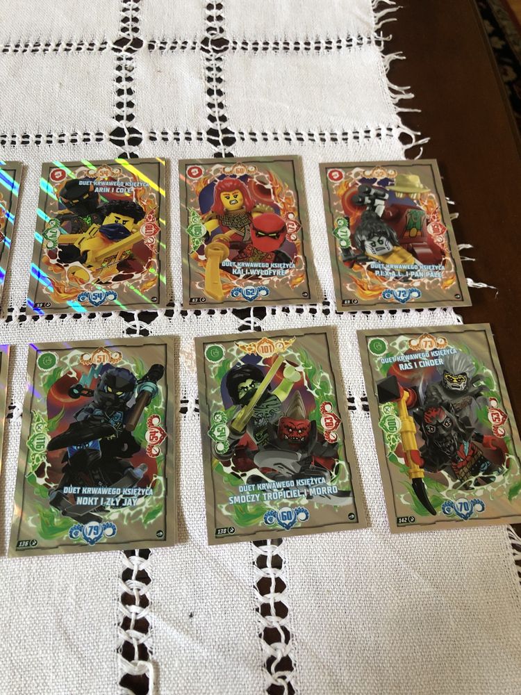 Lego Ninjago seria 10 karty komiksowe i krwawego księżyca