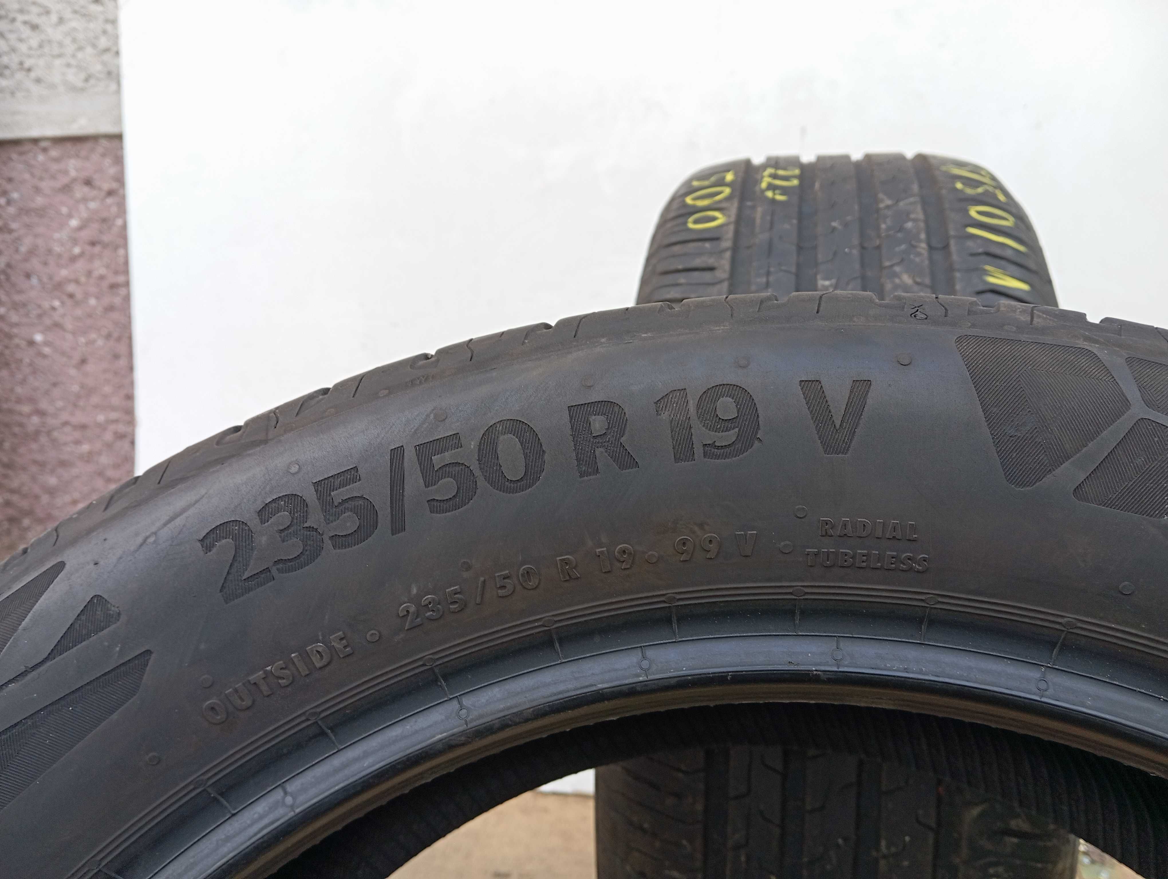 2x 235/50 R19 99V Continental Eco Contact 6 2022r 5,7mm