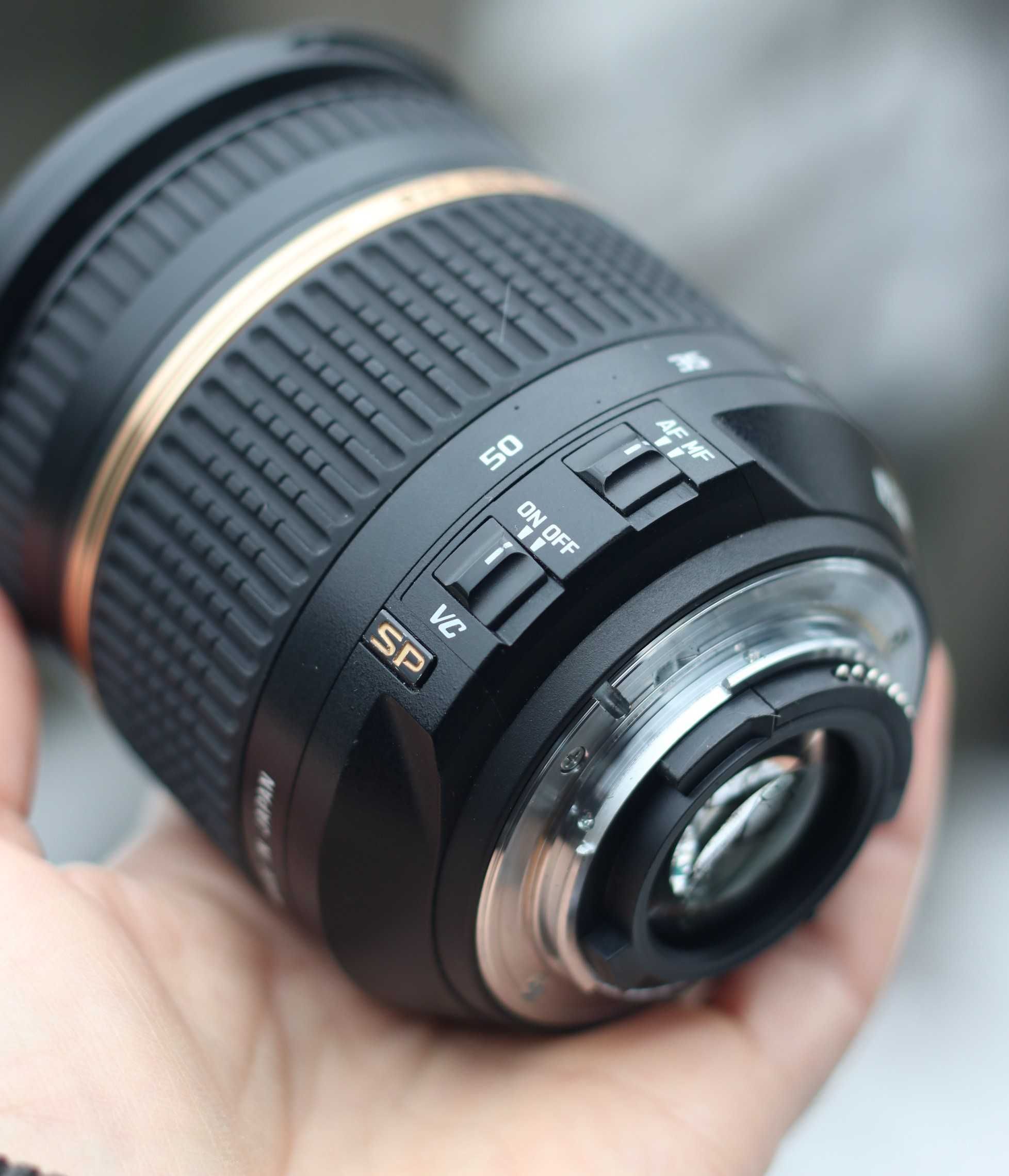 Tamron Di II SP 17-50mm F/2.8 VC Стабилизатор  для камер Nikon