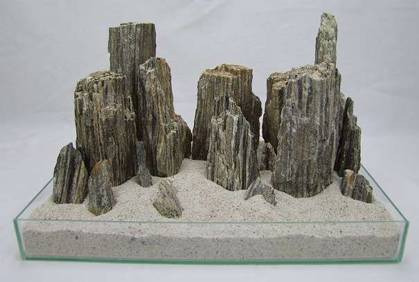 Каміння для акваріума мерехтливе дерево (GLIMMER WOOD ROCK)