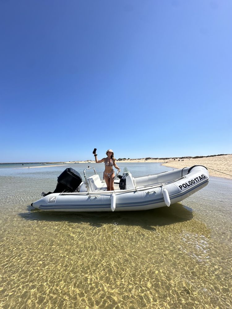 ⸻  Zodiac Semi-Rígido com Motor Mercury 90cv 2T – Excelente estado