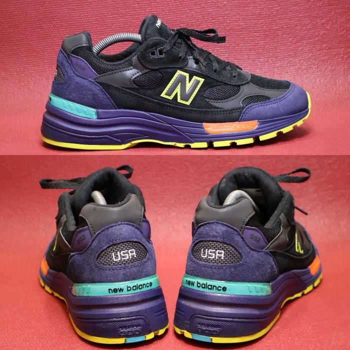 New balance 992 black purple (Розмір 42,5)