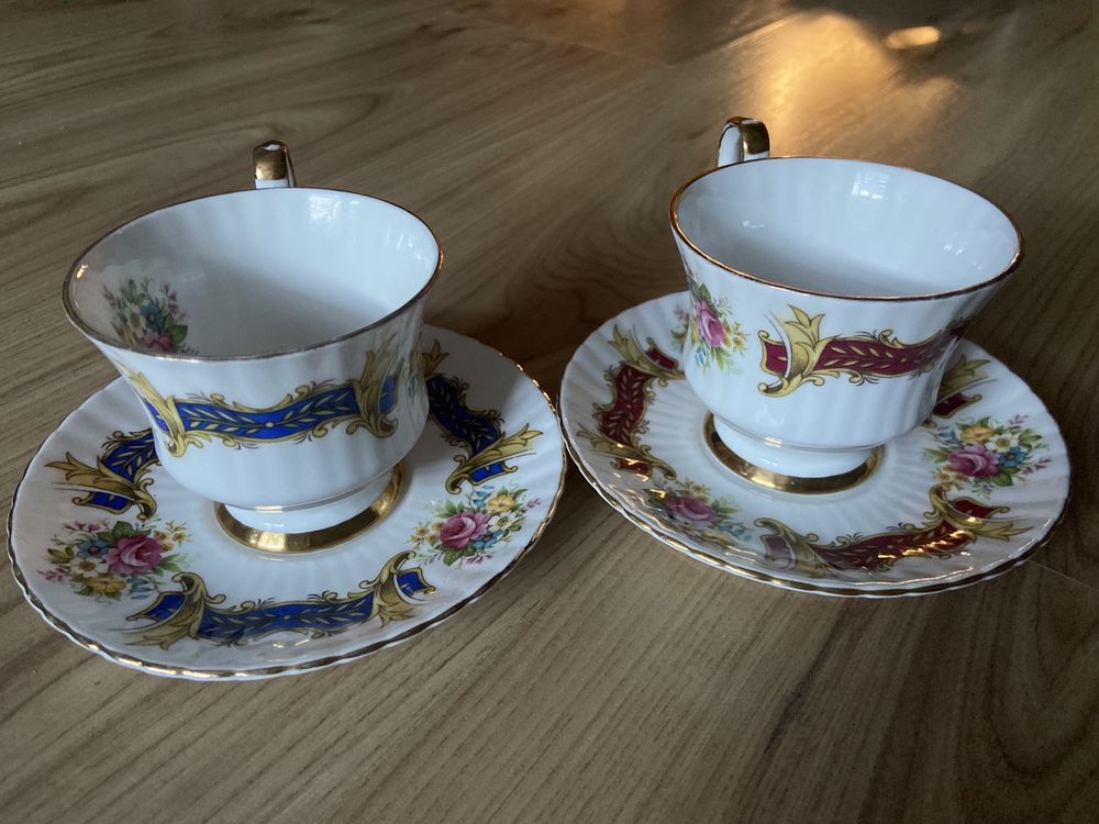 Royal Windsor angielska porcelana filiżanka 2 sztuki