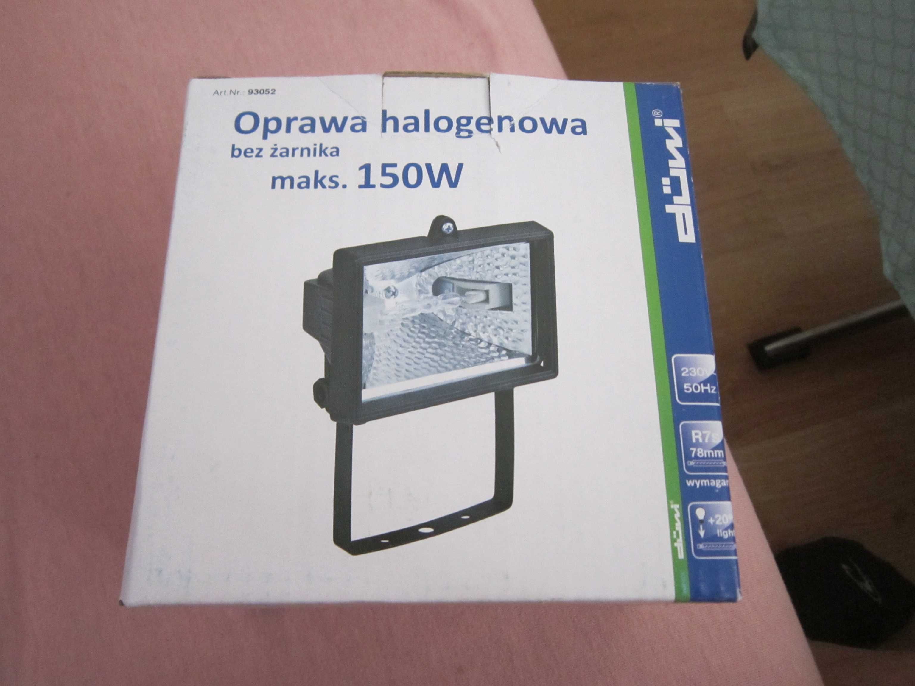 Nowa Oprawa halogenowa bez żarnika 150W duwi
